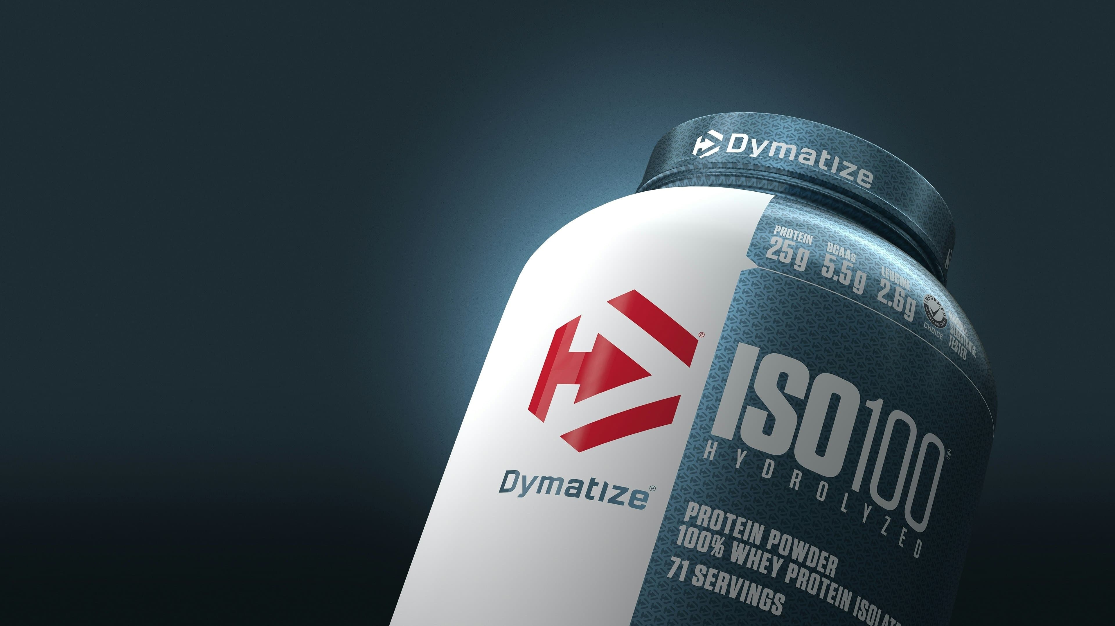 Dymatize ISO100 proteína aislada e hidrolizada